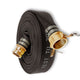1-1/2" Rubber Discharge Hose Camlock Brass Black