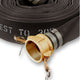 1-1/2" Rubber Discharge Hose Camlock Brass Black