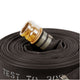 1-1/2" Rubber Discharge Hose Camlock Brass Black