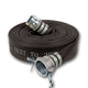 1-1/2" Rubber Discharge Hose Camlock Stainless Steel Black