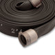 BULK 1-1/2" Rubber Discharge Hose Threaded Aluminum Black