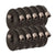 BULK 1-1/2" Rubber Discharge Hose Threaded Aluminum Black